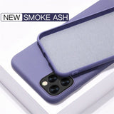 Coque de protection en silicone pour iPhone